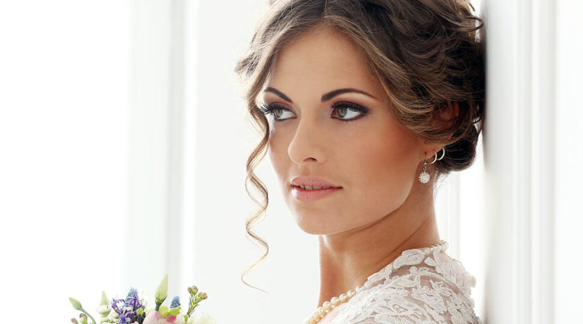 Why not complicate the hair for the wedding