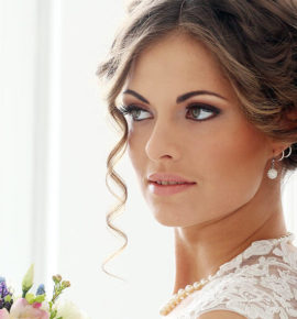 Why not complicate the hair for the wedding